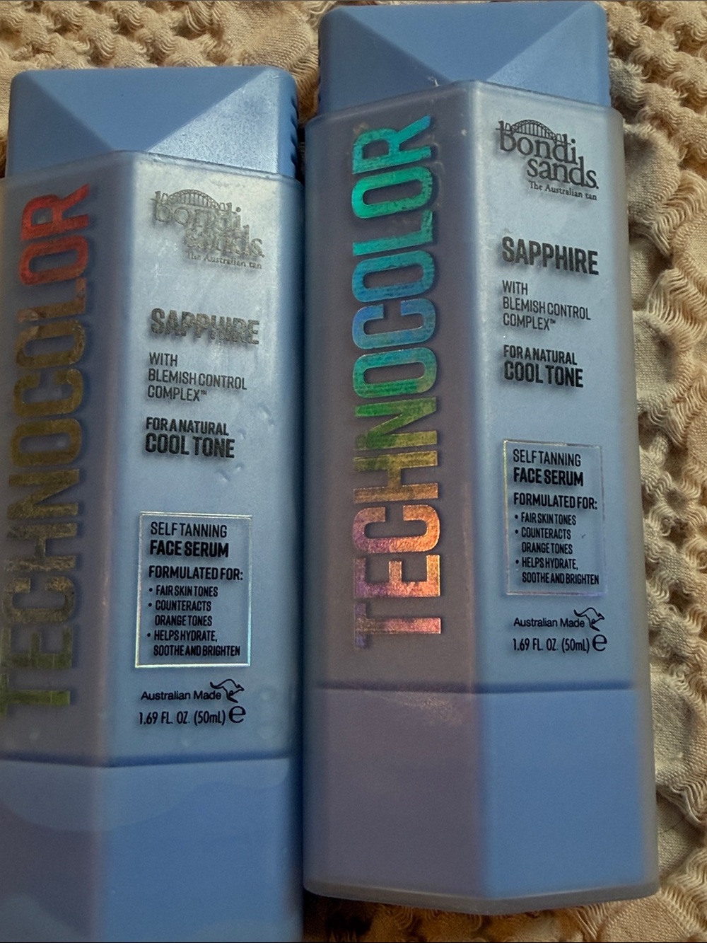 Bondi Sands Technocolor Sapphire Self-Tanning Face Serum - Blue